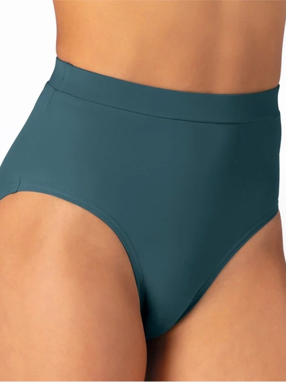 Weissman High-Waist Brief in Pine, new in bag